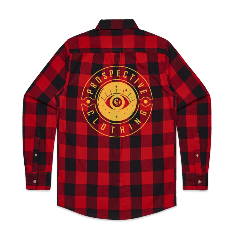 Embroidered Red Lumberjack